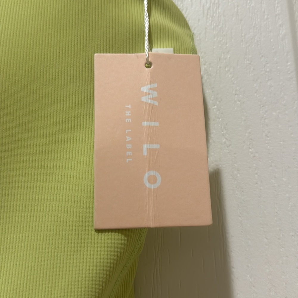 WILO THE LABEL-NWT-Lime Green Jumpsuit. Size Medium. - Picture 5 of 8